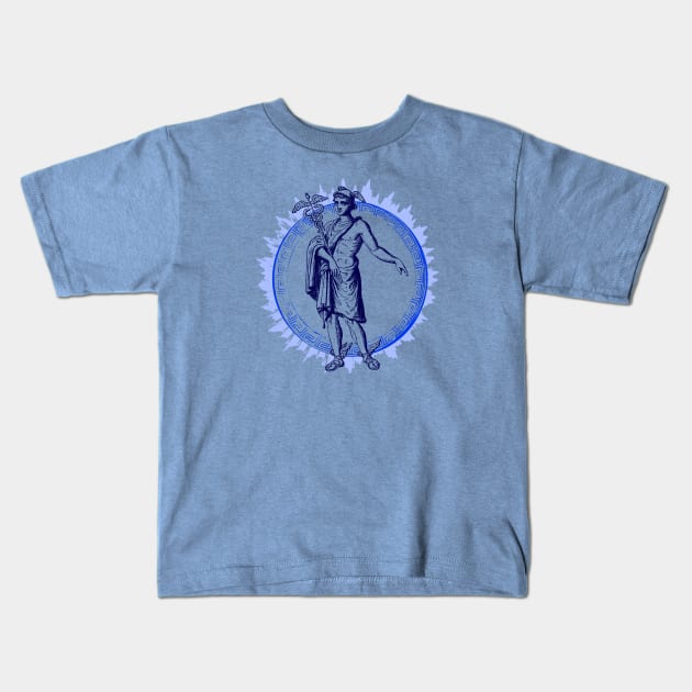 Hermes I - Blue Variant Kids T-Shirt by mellamomateo